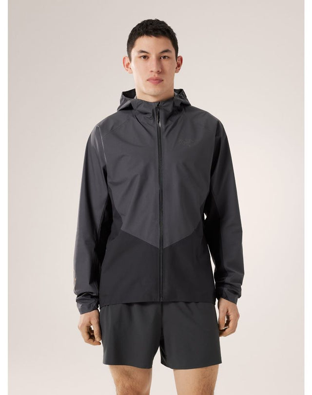 Norvan Shell Jacket Men's Graphite/Black - Arc'teryx Australia