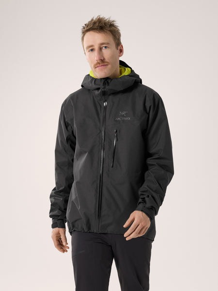 Arc'teryx Men's Waterproof Alpha Lightweight Jacket Black – Black