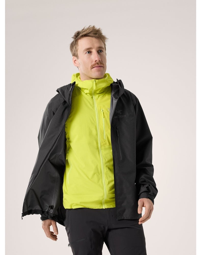 Alpha Lightweight Jacket Men's Black - Arc'teryx Australia