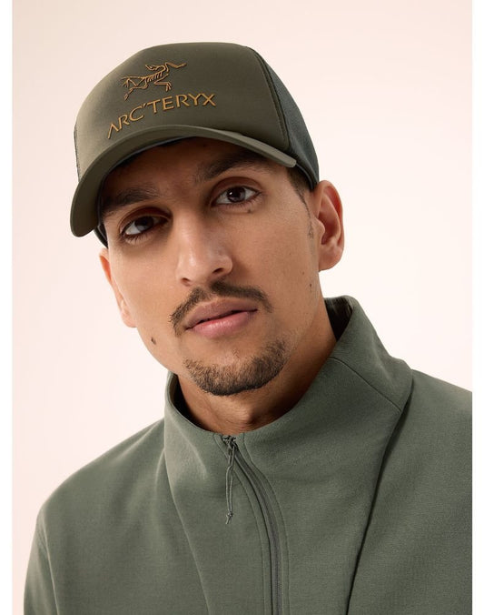 Bird Word Trucker Curved Hat Tatsu / Forage / Yukon - Arc'teryx Australia