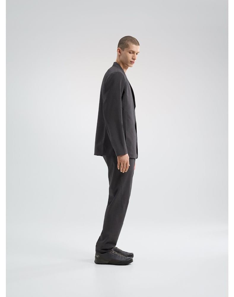 Convex Wool Blazer Men's Black Heather - Arc'teryx Australia
