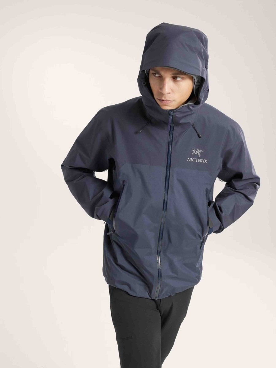 Beta AR Jacket Stormhood Men's Black Sapphire - Arc'teryx Australia