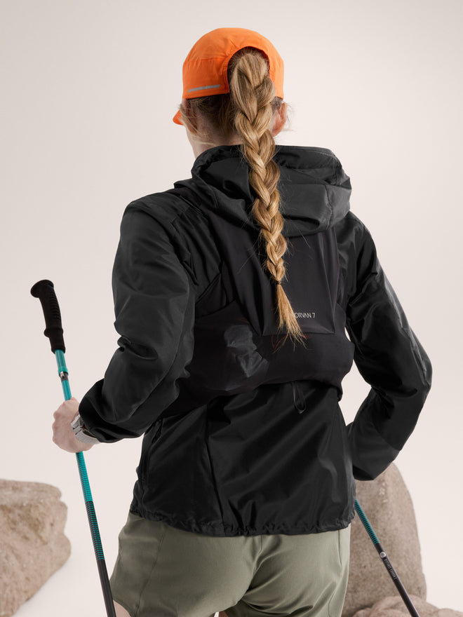 Arc'teryx Women's Lightweight Norvan Windshell Hoody Black – Black ...