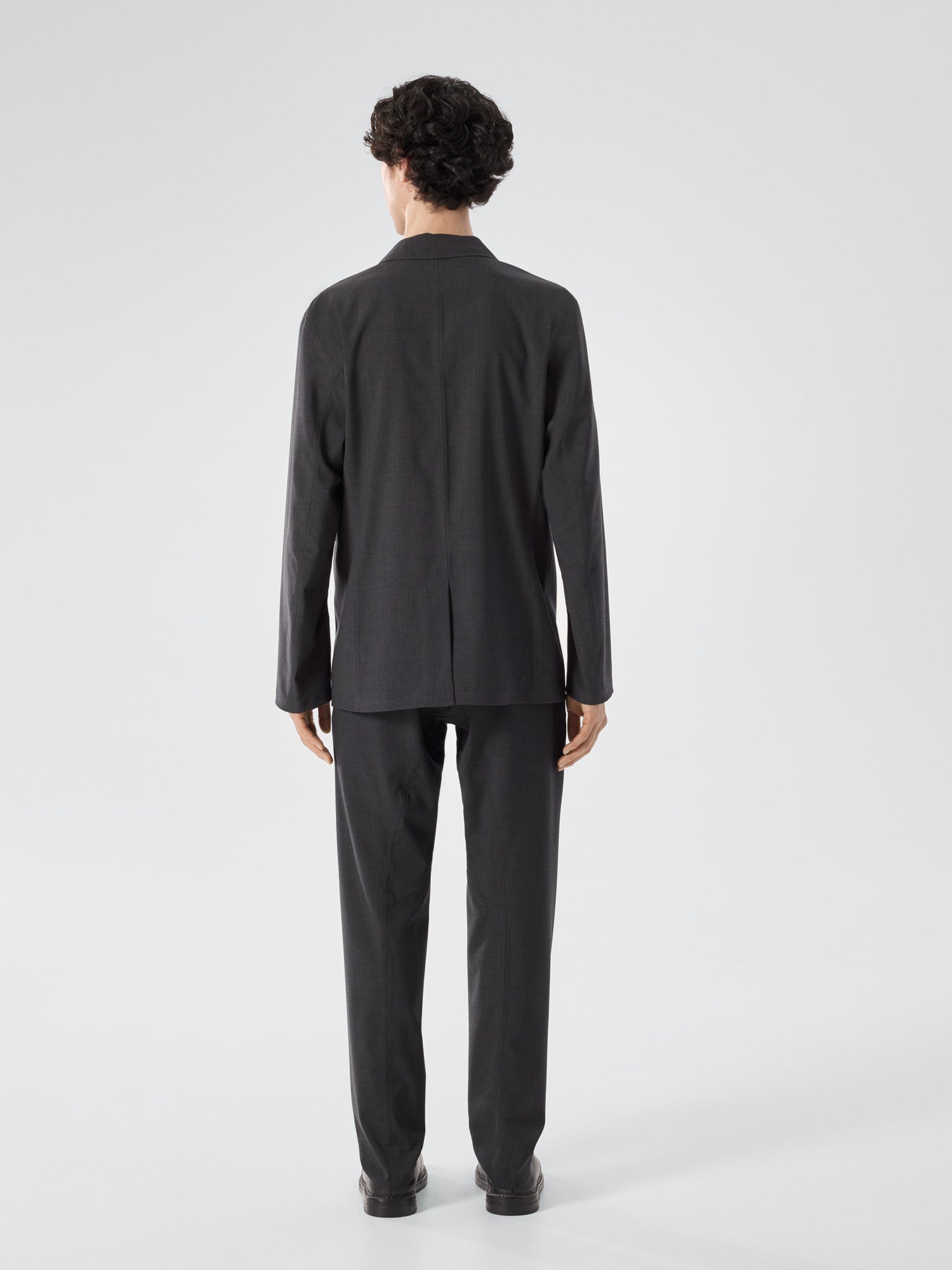 Convex Wool Blazer Men's Black Heather - Arc'teryx Australia