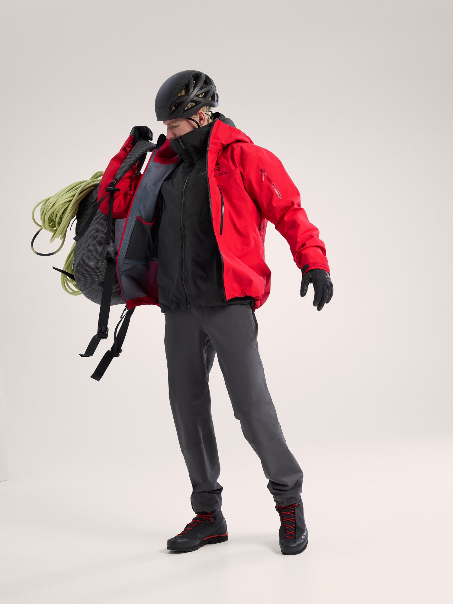 Proton Hoody Men's Black - Arc'teryx Australia