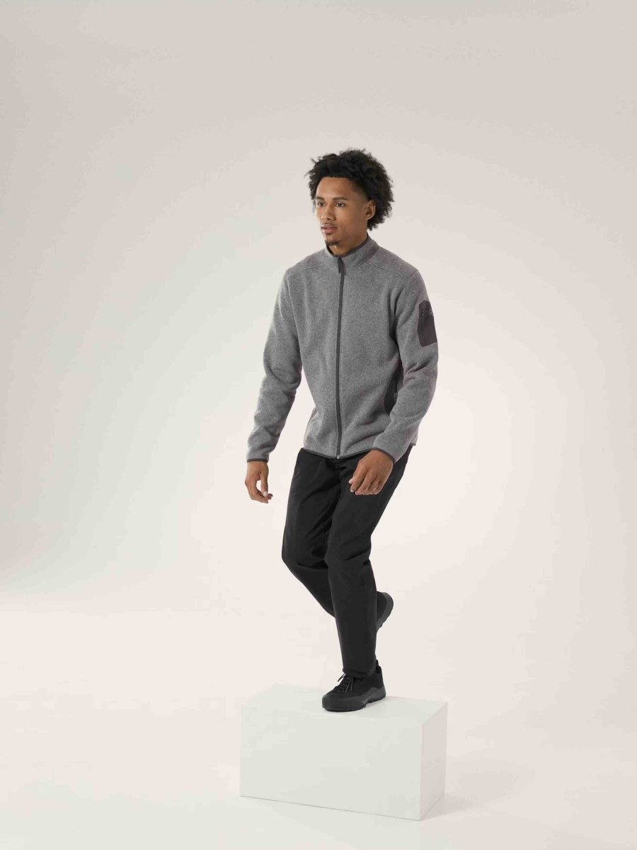 Covert Cardigan Men's Void Heather / Graphite - Arc'teryx Australia