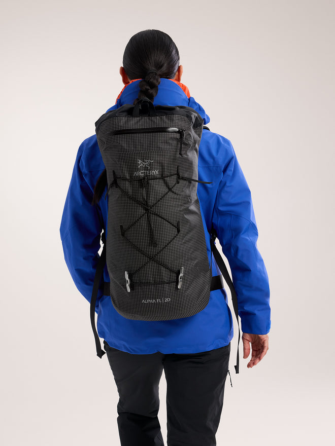 Arc'teryx Weather resistant Alpha FL 20 Backpack Black – Black – Arc ...