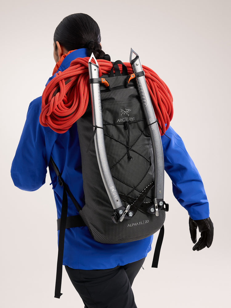 Arc'teryx Weather resistant Alpha FL 20 Backpack Black – Black – Arc ...