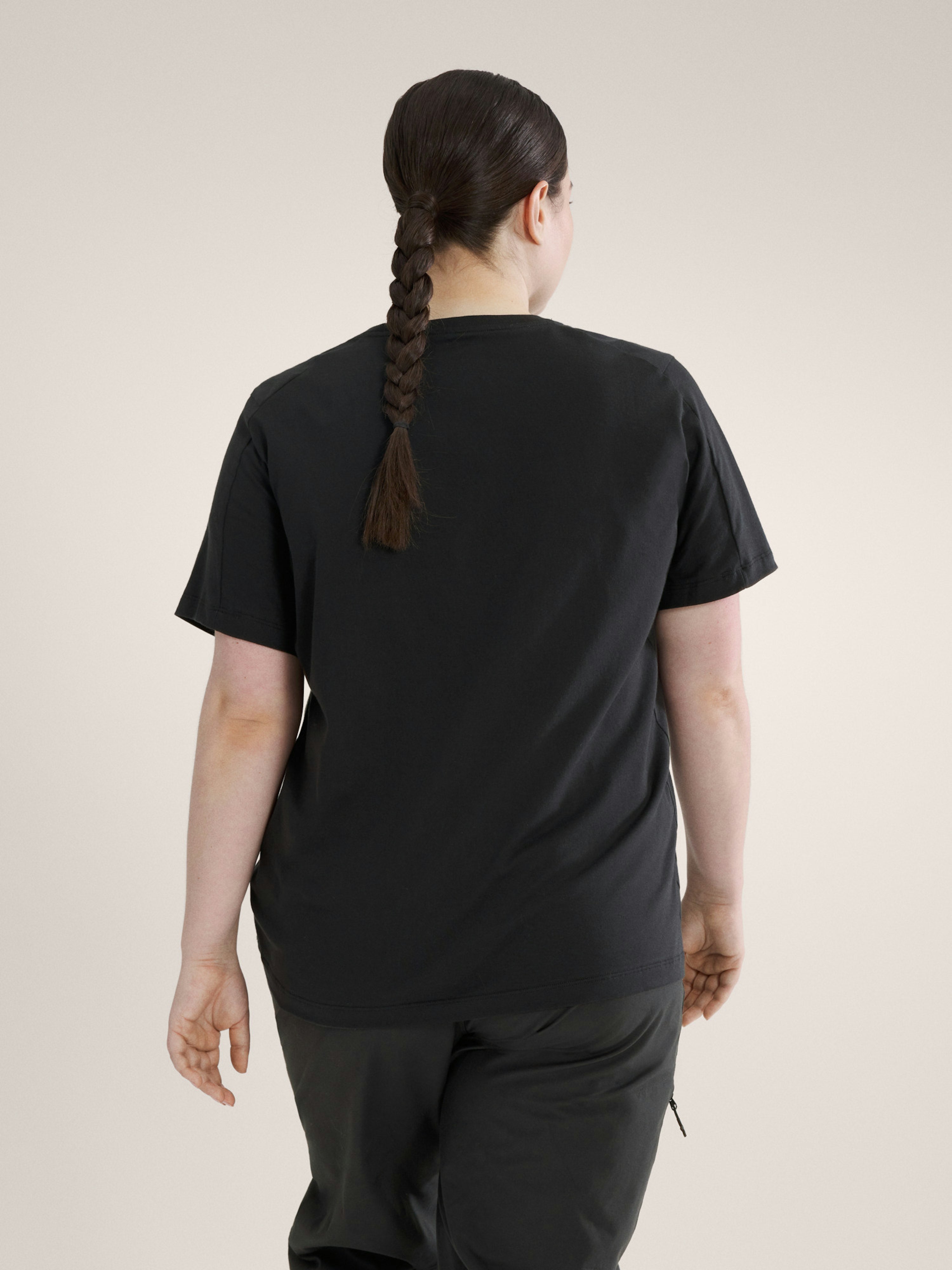 Kragg SL Cotton Emblem Crew Shirt SS Women's