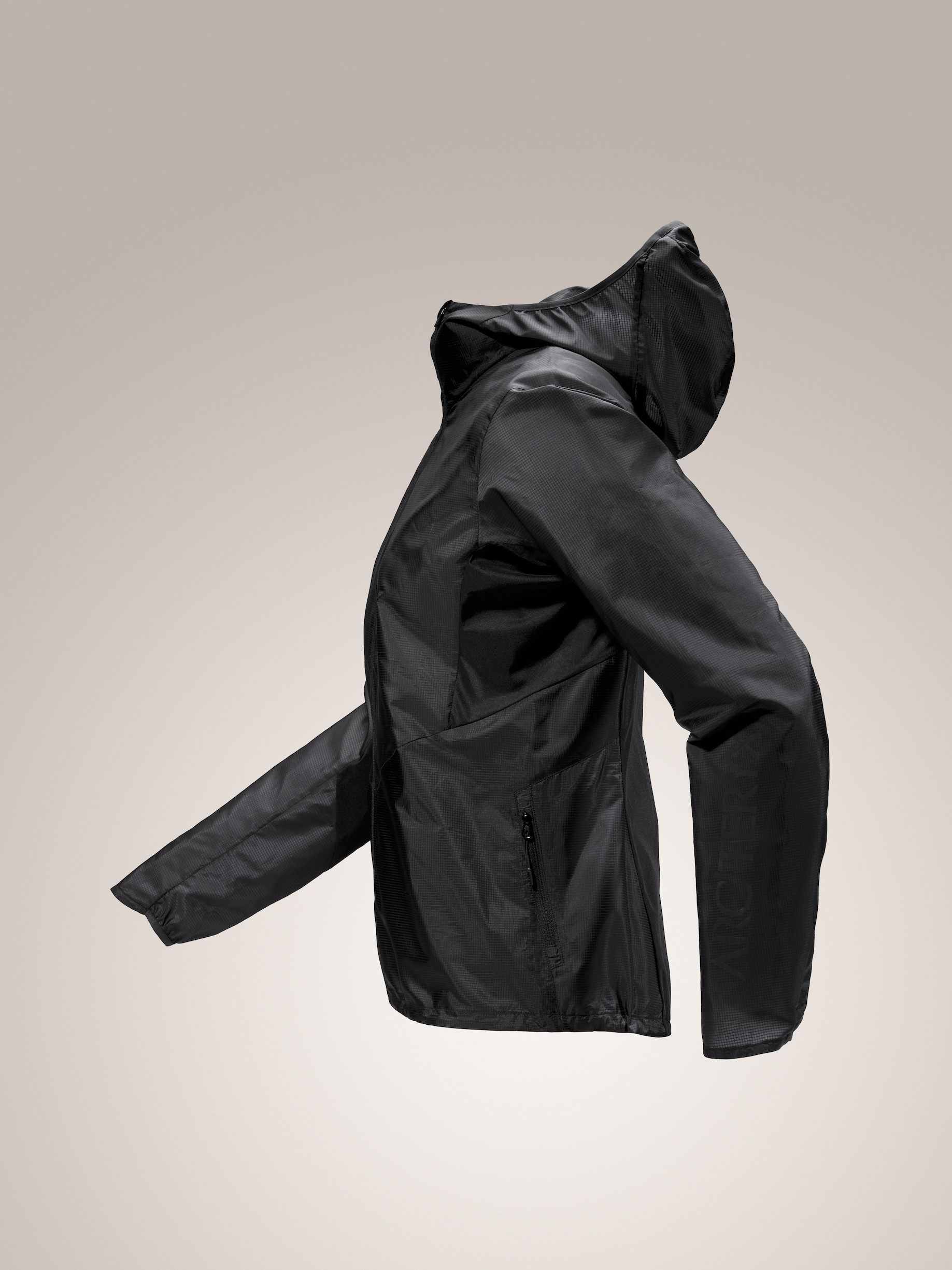 Norvan Windshell Hoody Women's – Black/Graphite – Arc'teryx Australia Norvan Windshell Hoody Women's – Black/Graphite – Arc'teryx Australia