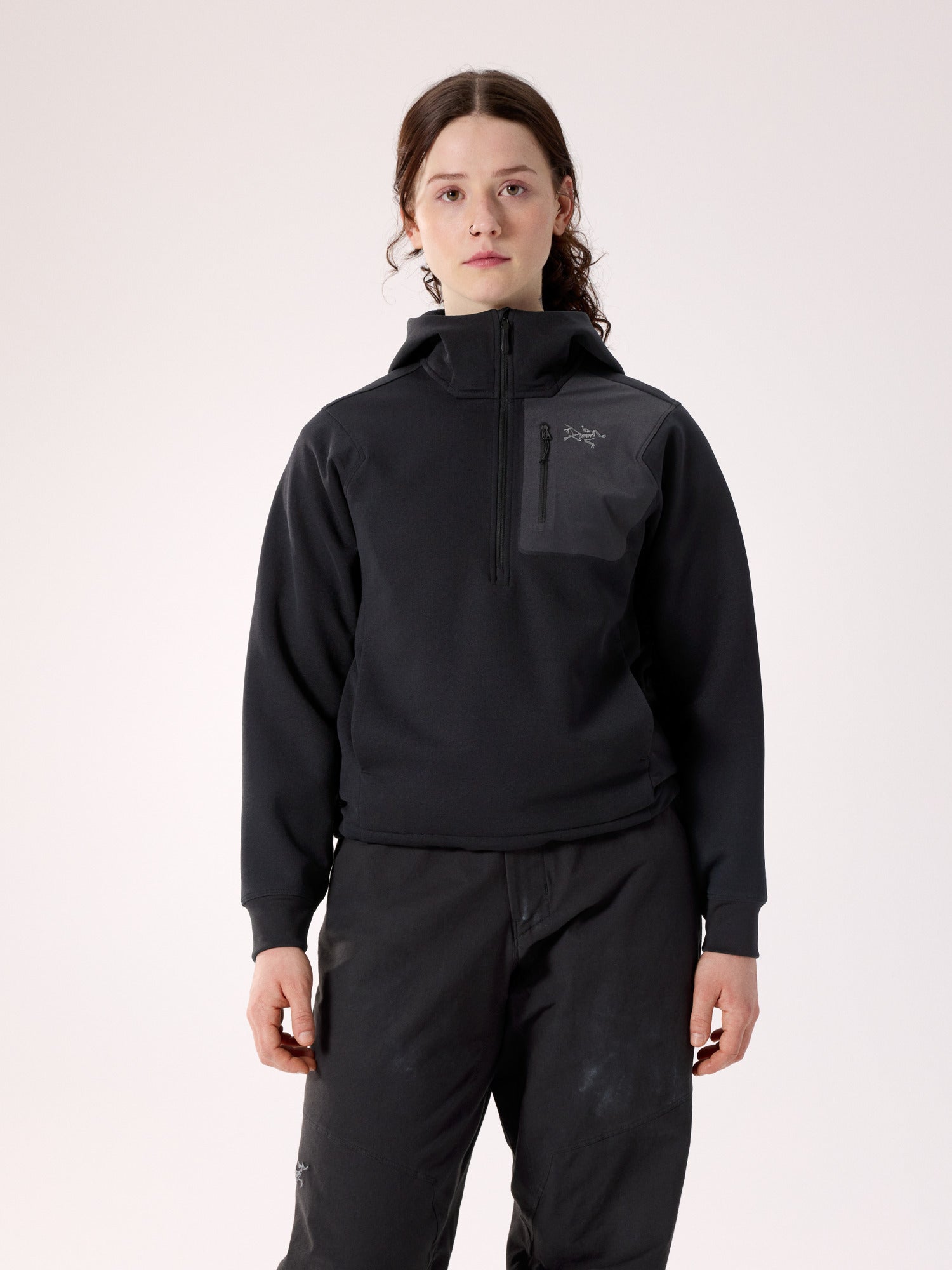 Arc'teryx Women's Breathable Aestas Pullover Hoody Black – Black