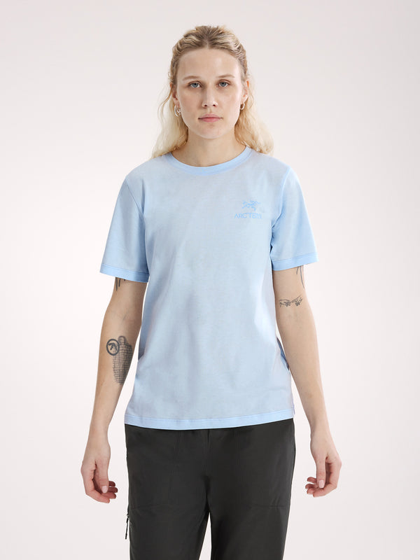 Kragg SL Cotton Emblem Crew Shirt SS Women's