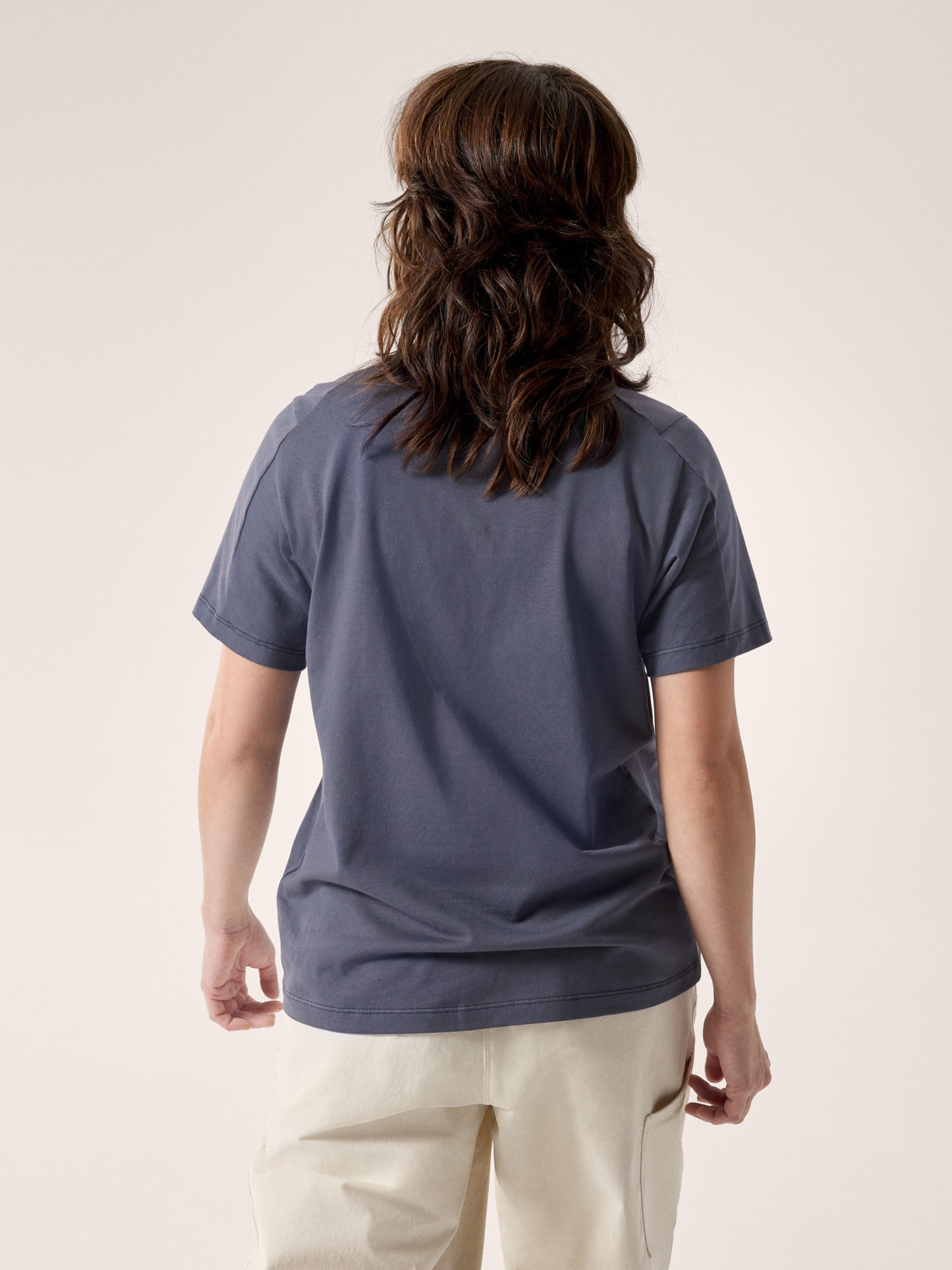Kragg SL Cotton Emblem Crew Shirt SS Women's