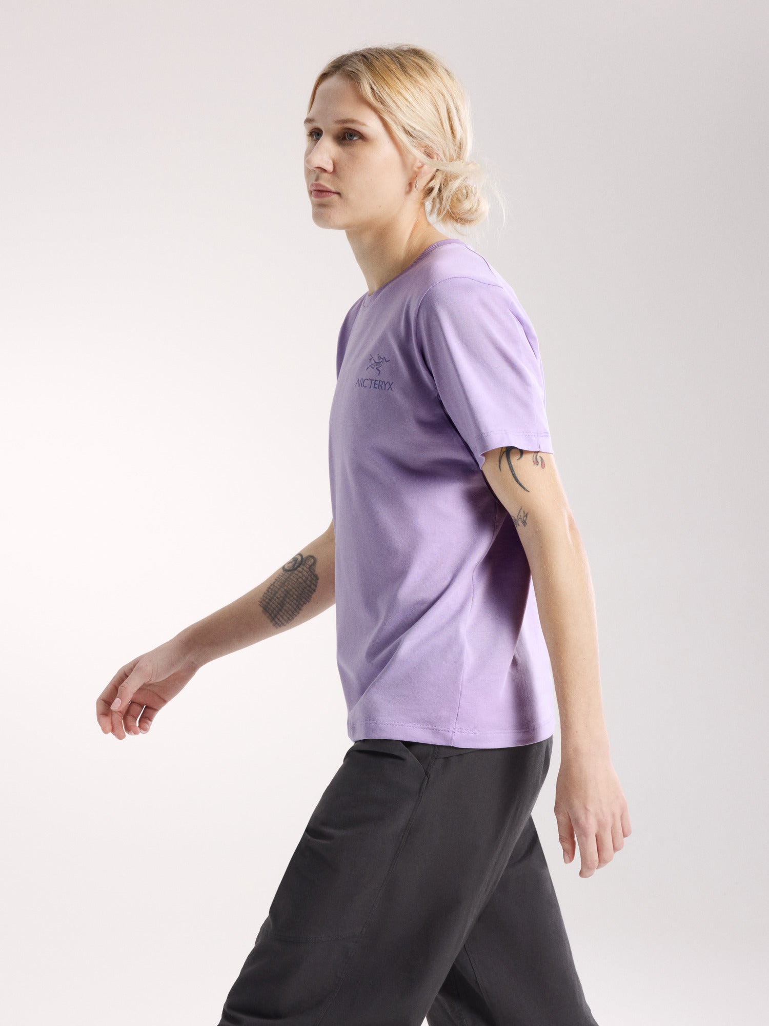 Kragg SL Cotton Emblem Crew Shirt SS Women's