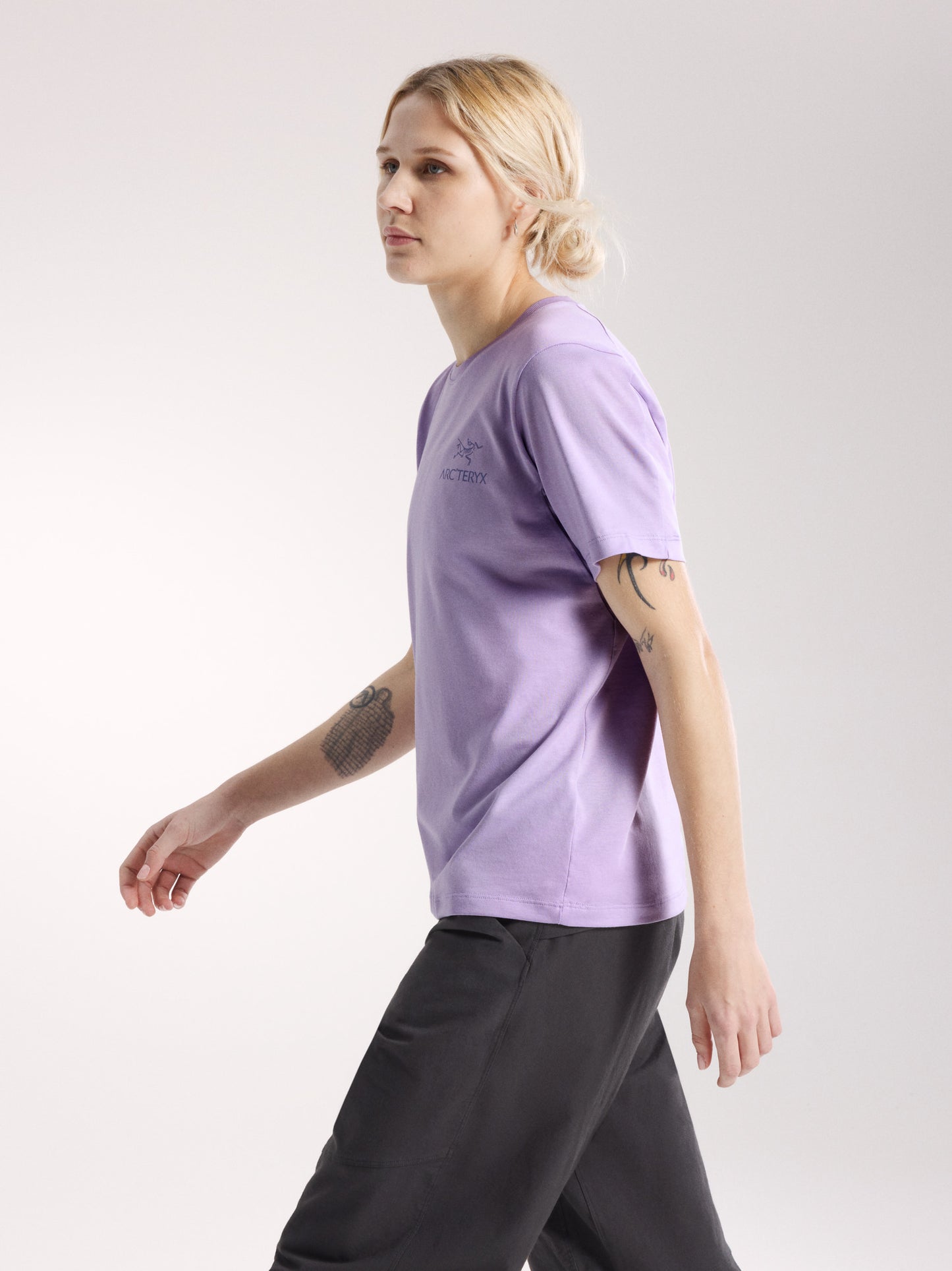 Kragg SL Cotton Emblem Crew Shirt SS Women's