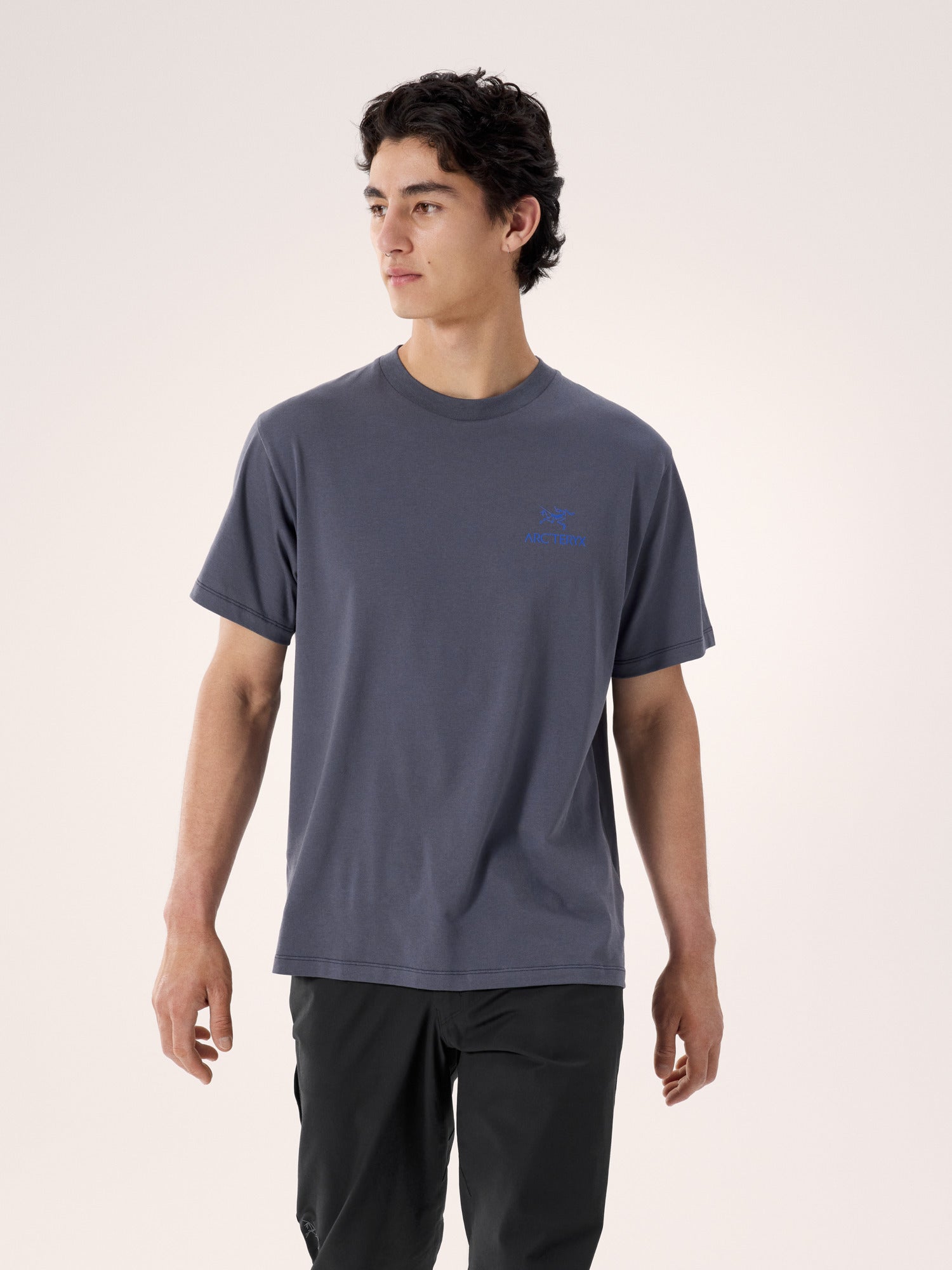 Kragg SL Cotton Bird Word Shirt SS Men's