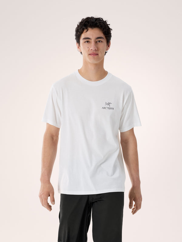 Kragg SL Cotton Bird Word Shirt SS Men's