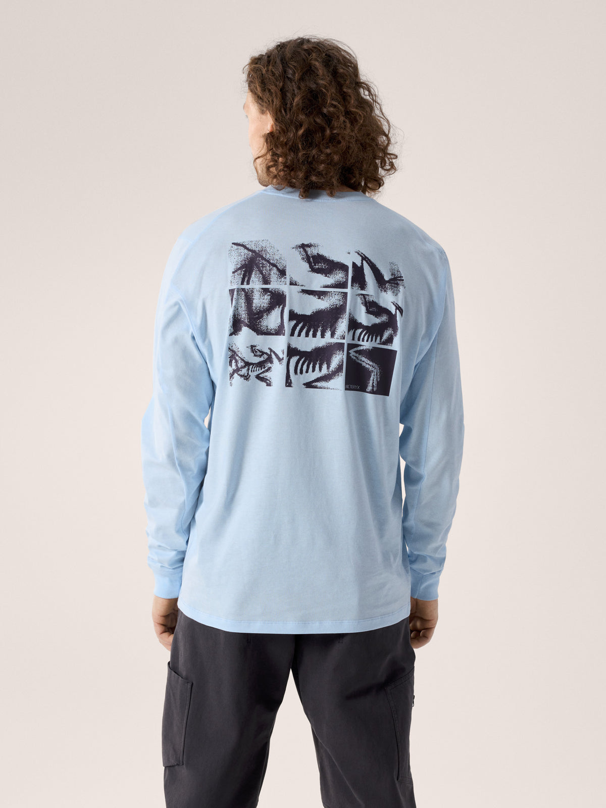 Kragg SL Cotton Bird Tile Shirt LS Men's