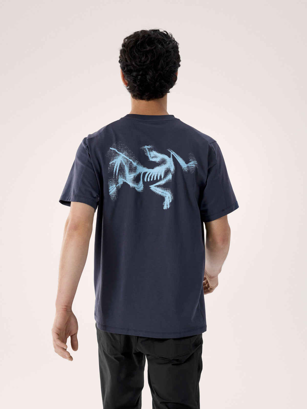 Kragg SL Cotton Blurred Bird Shirt SS Men's