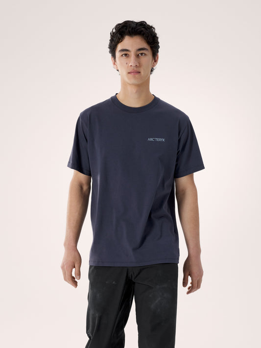 Kragg SL Cotton Blurred Bird Shirt SS Men's