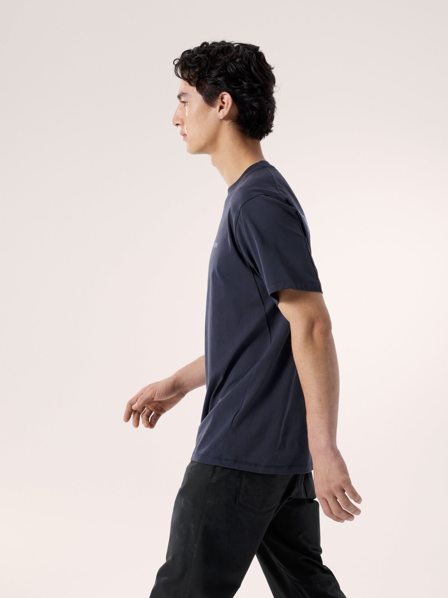 Kragg SL Cotton Blurred Bird Shirt SS Men's