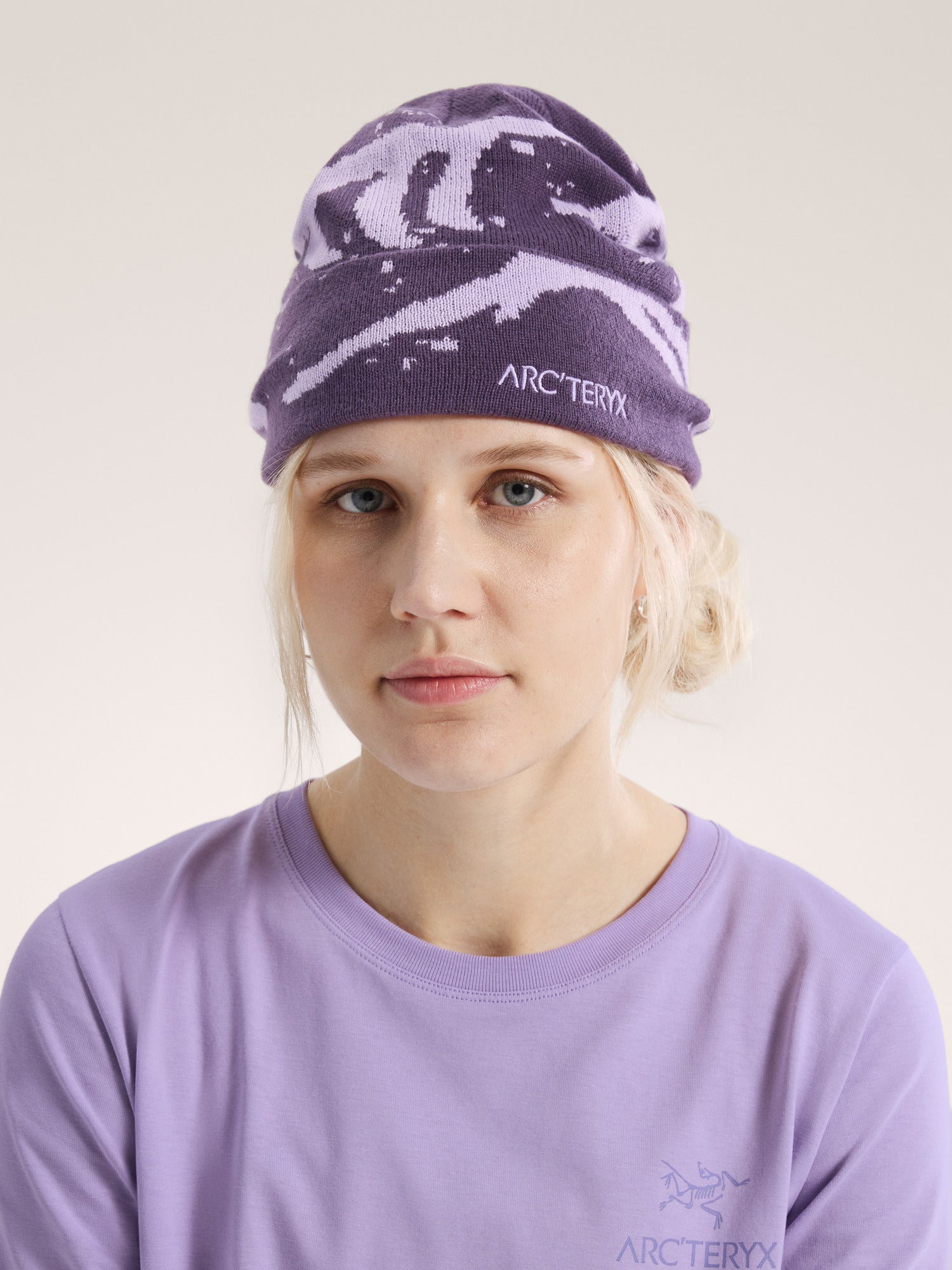 Arc'teryx Grotto Toque Purple – Moondrop / Mallow – Arc'teryx