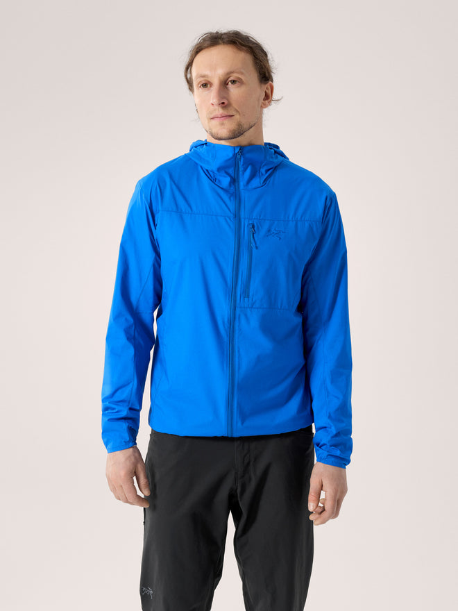 Arc'teryx Men's Breathable Squamish Hoody Blue – Fluidity – Arc'teryx ...
