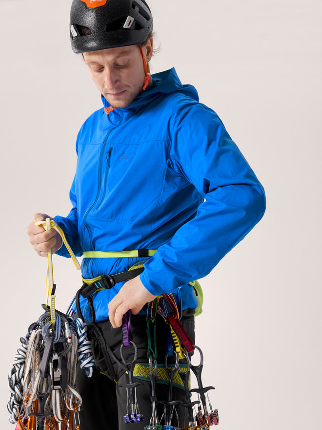 Arc'teryx Men's Breathable Squamish Hoody Blue – Fluidity – Arc'teryx ...