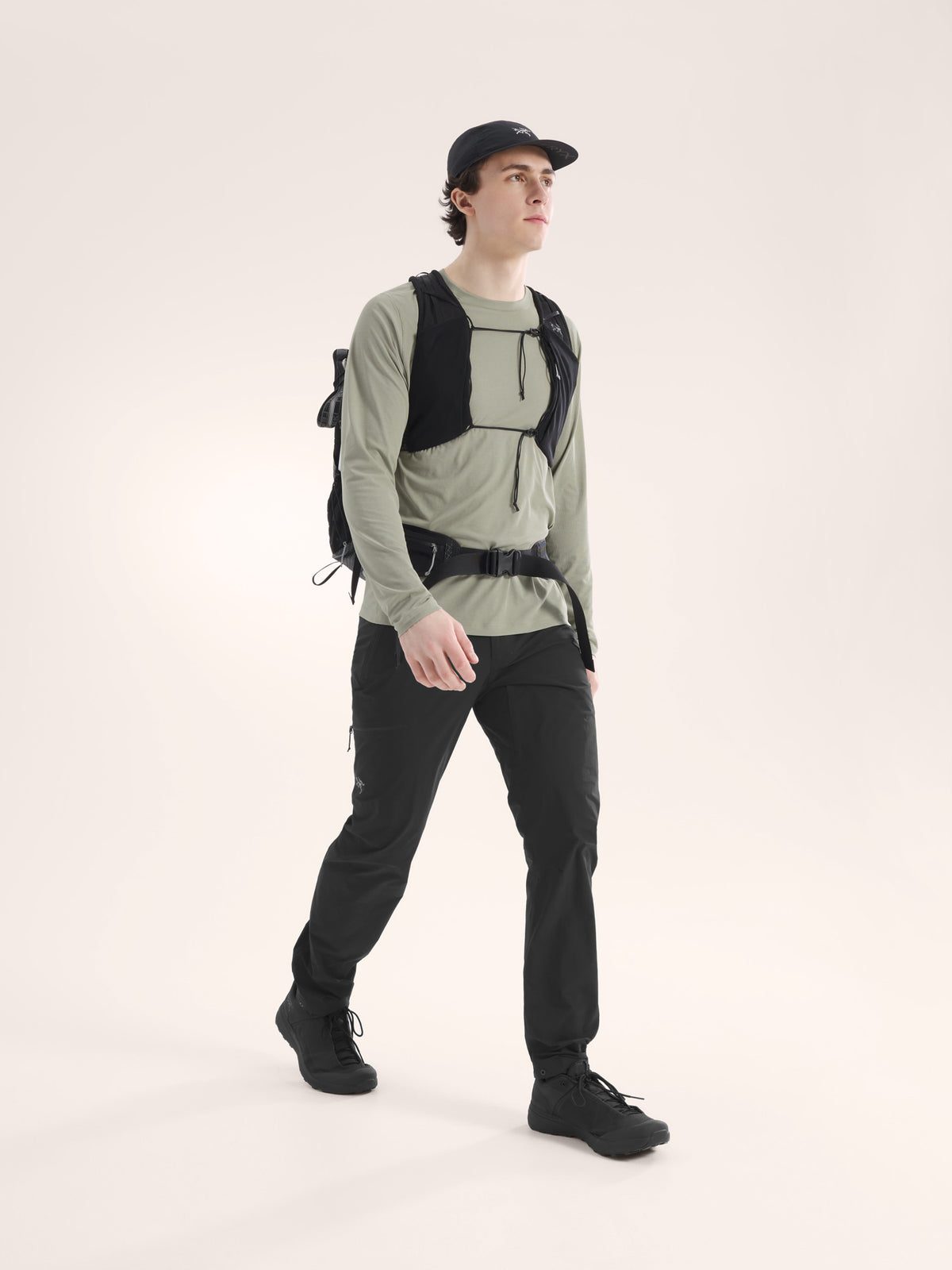 Cormac Crew Neck Shirt LS Men's