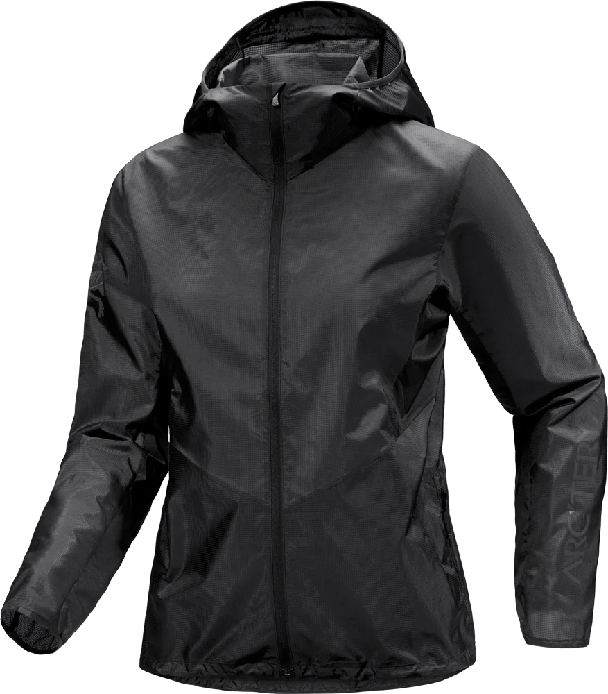 Norvan Windshell Hoody Women's – Black/Graphite – Arc'teryx Australia Norvan Windshell Hoody Women's – Black/Graphite – Arc'teryx Australia