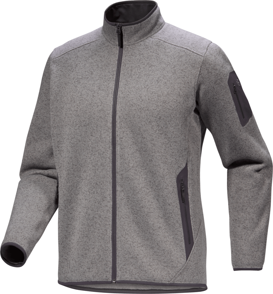 Covert Cardigan Men's Void Heather / Graphite - Arc'teryx Australia