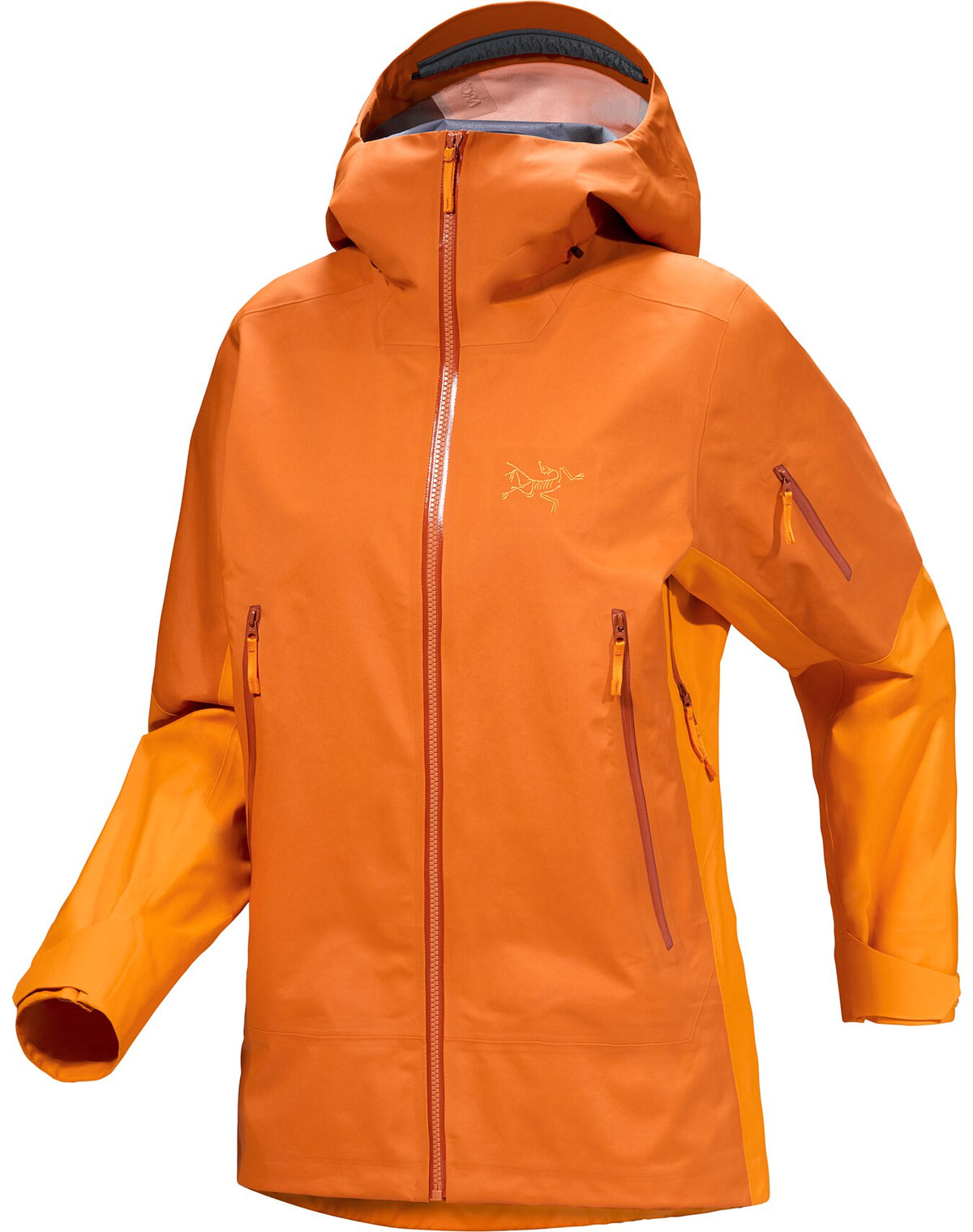 Sentinel Merch Jacket Arc'teryx Women's Waterproof Sentinel Jacket Orange – Copper Sky ...